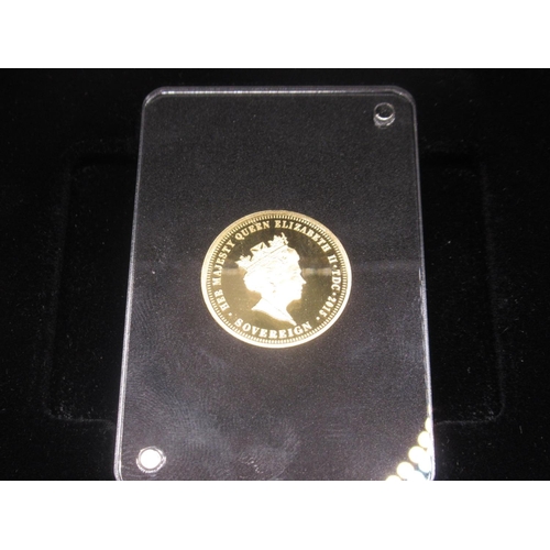 607 - Elizabeth II Longest Reigning Monarch MXMLII-MMXV Sovereign, encapsulated in case