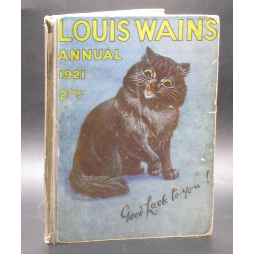 868 - Louis Wains Annual 1921, Hutchinson and Co., hardback,