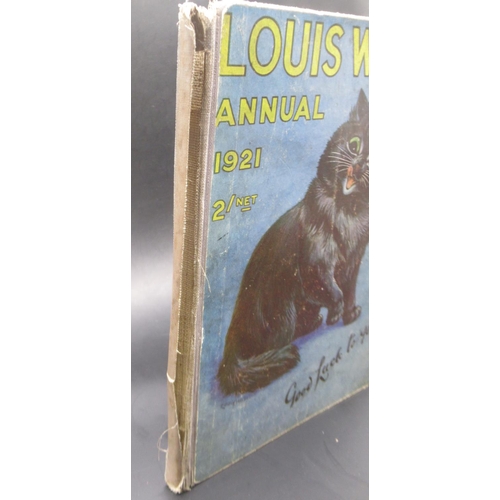 868 - Louis Wains Annual 1921, Hutchinson and Co., hardback,