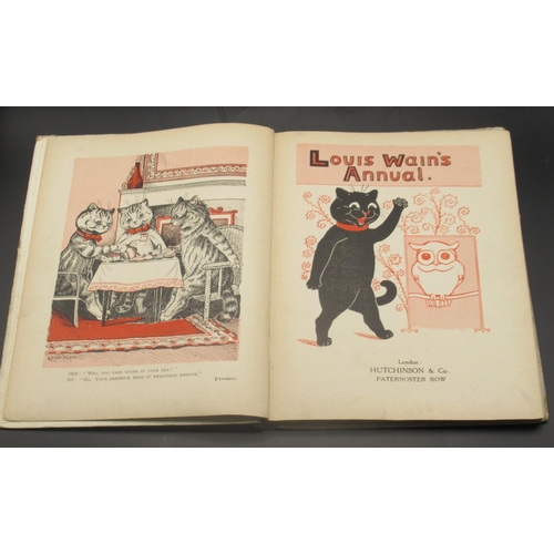 868 - Louis Wains Annual 1921, Hutchinson and Co., hardback,