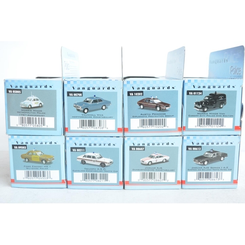 1211 - Twenty two boxed/cased 1/43 Police Vanguard diecast model cars to include 21x Corgi and 1x Lledo, mo... 