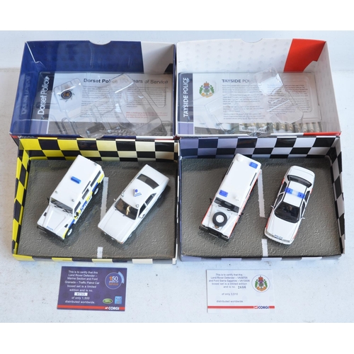 1212 - Thirty one boxed diecast emergency vehicles and vehicle sets from Corgi, Lledo and Ixo, mostly 1/43 ... 