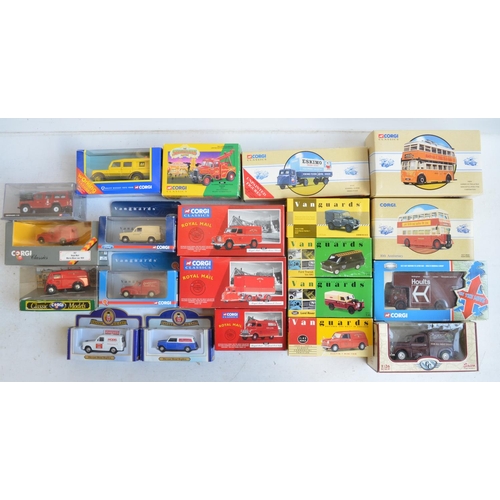 1214 - Collection of mostly limited edition diecast model vehicles from Corgi, Saico, Lledo and Oxford to i... 