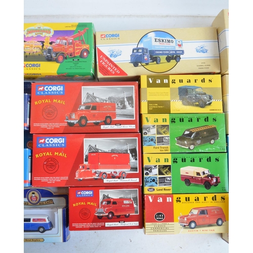 1214 - Collection of mostly limited edition diecast model vehicles from Corgi, Saico, Lledo and Oxford to i... 