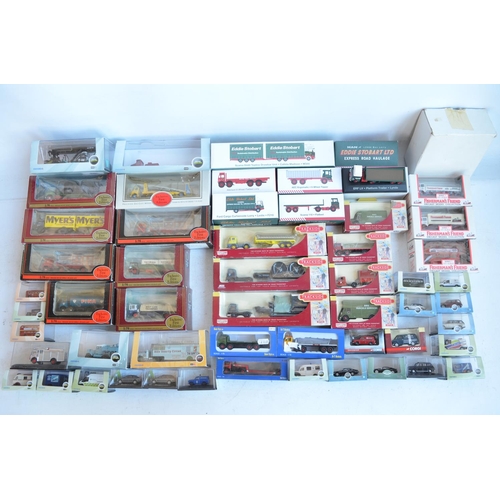 1221 - Collection of 1/76 scale (OO gauge) diecast model vehicles from Corgi Trackside, Oxford, EFE, Base-T... 