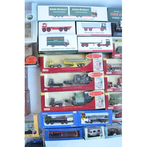 1221 - Collection of 1/76 scale (OO gauge) diecast model vehicles from Corgi Trackside, Oxford, EFE, Base-T... 