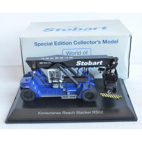 1223 - Collection of diecast plant and truck models, various manufacturers and scales to include 4x 1/76 At... 