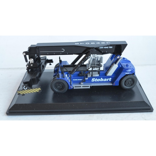 1223 - Collection of diecast plant and truck models, various manufacturers and scales to include 4x 1/76 At... 