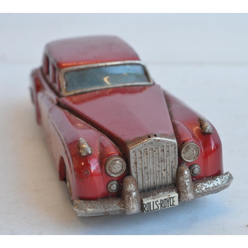 1233 - Collection of playworn diecast models from Corgi, Siku, Burago etc including a vintage friction powe... 