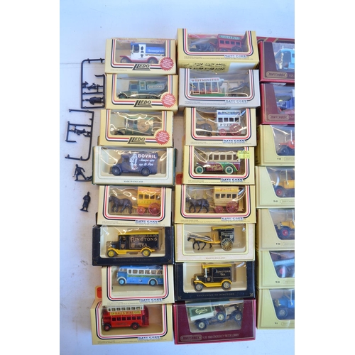 1234 - Collection of boxed Matchbox Models Of Yesteryear, Lledo Days Gone and 5 Corgi bus models, models co... 