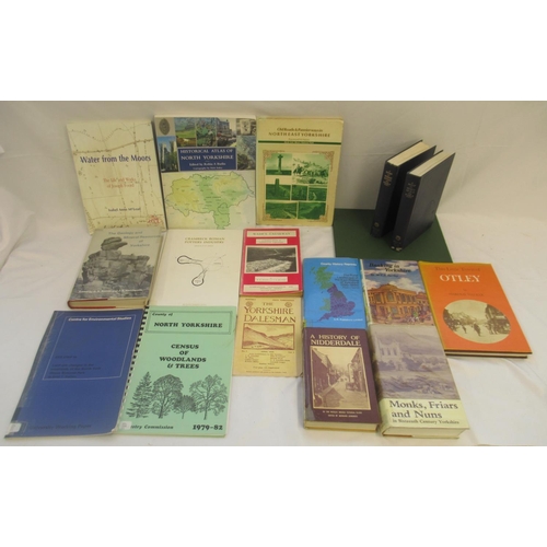 891 - Collection of Yorkshire related History and Railway books to inc. Wilkinson (J.) Worthies Families a... 