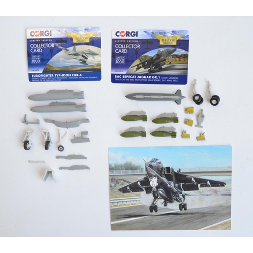 1256 - Three boxed Corgi Aviation Archive 1/72 scale diecast aircraft models to include AA34705 EE Canberra... 