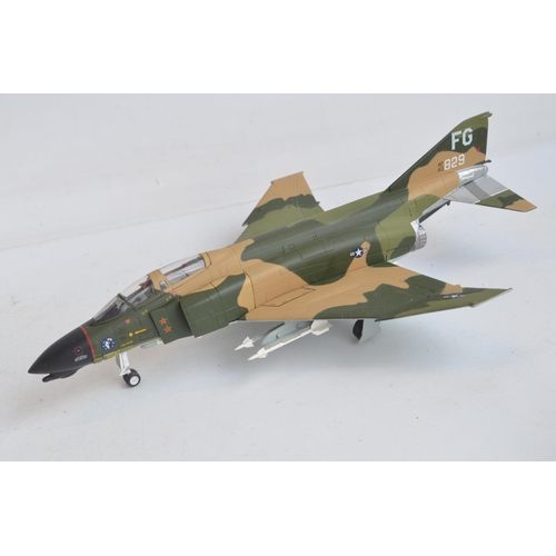 1265 - Two 1/48 scale diecast Vietnam era McDonnell Douglas F-4 Phantom models from The Armour Collection t... 