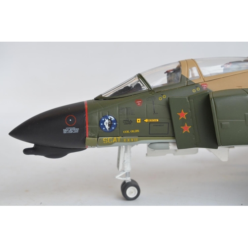 1265 - Two 1/48 scale diecast Vietnam era McDonnell Douglas F-4 Phantom models from The Armour Collection t... 