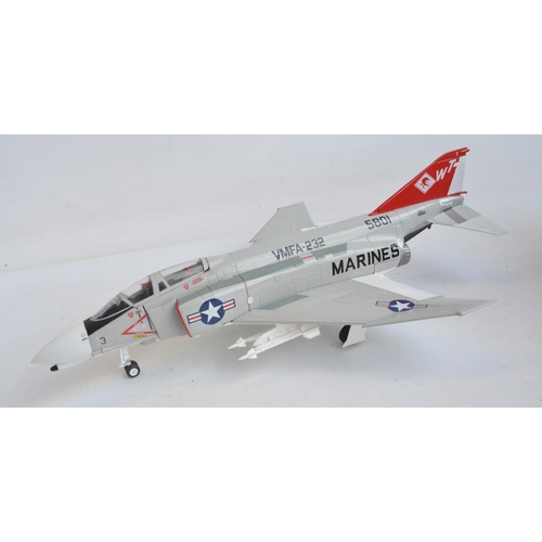 1265 - Two 1/48 scale diecast Vietnam era McDonnell Douglas F-4 Phantom models from The Armour Collection t... 