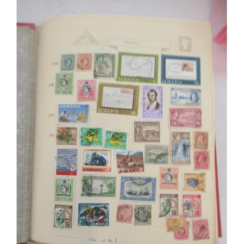 841 - Assorted collection of GB/International stamps in 8 folders/albums and loose