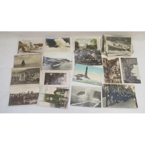 845 - Small collection of  c20th postcards covering Blackpool,  Hastings, York, etc.