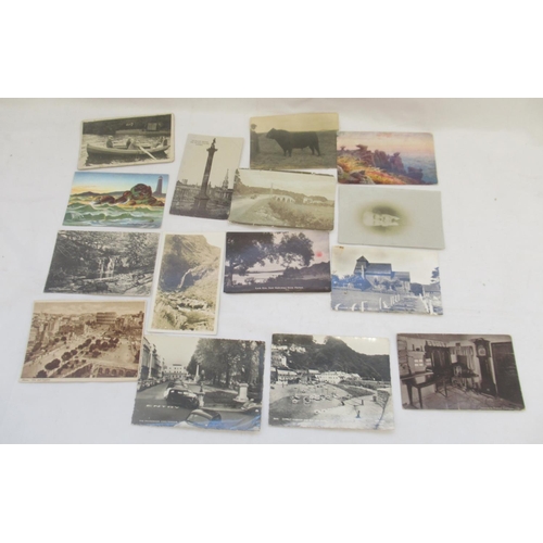 845 - Small collection of  c20th postcards covering Blackpool,  Hastings, York, etc.