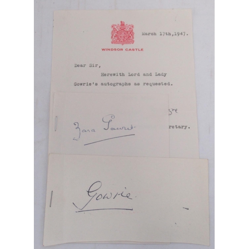 854 - Impressive one owner collection folder cont. 31 British and American Politicians and Figures signatu... 