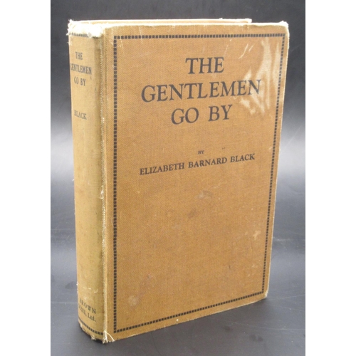 876 - Barnard Black (Elizabeth) The Gentlemen Go By A Tale of Smuggling Days on the North Yorkshire Coast,... 