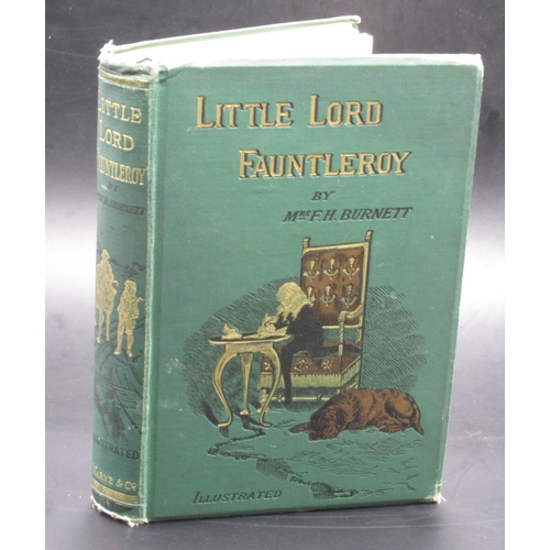 877 - Hodgson Burnett (Frances) Little Lord Fauntleroy, Frederick Warne and Co. 2nd Edition 1887, hardback... 