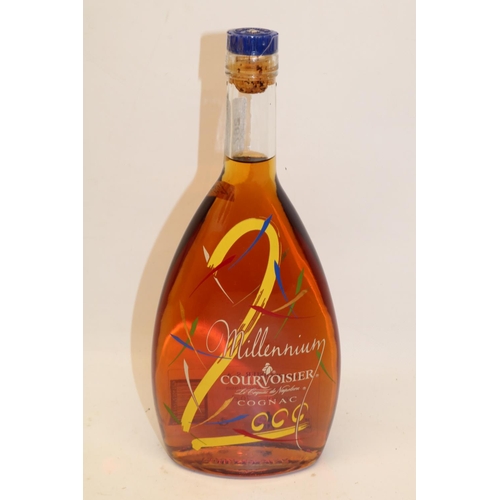 267 - Courvoisier Millennium 2000 special edition Cognac, 1 bottle, 70cl/40%vol