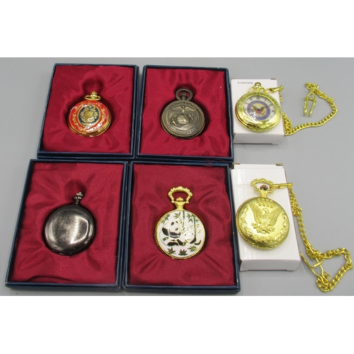 518 - The Heritage Collection Special Edition Boston silver plated keyless pocket watch no. 4035, D53.6mm,... 