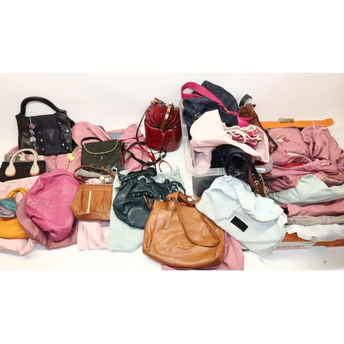 216 - Large collection of ladies handbags, predominantly Radley (approx. 20)