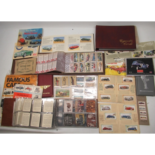 260 - WITHDRAWN - Large collection of cigarette cards and cigarette card catalogues, incl. Tom Thumb, John... 