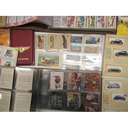 260 - WITHDRAWN - Large collection of cigarette cards and cigarette card catalogues, incl. Tom Thumb, John... 