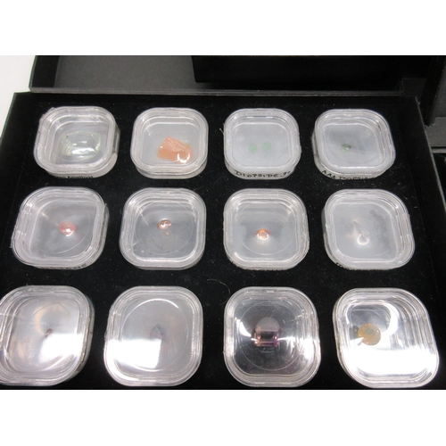 258 - Three boxes of Gem Collector gems including 18.90ct Green Amethyst, 10.20ct amethyst, 2.24ct Aquamar... 