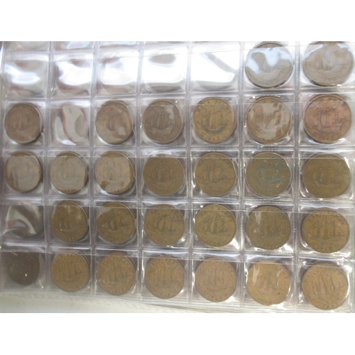 724 - Collection of c18th to c20th GB penny's, half-penny's etc., predominantly Queen Victoria but also in... 