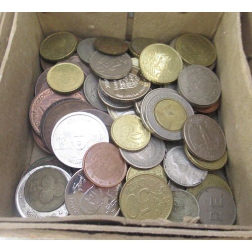 779 - Mixed collection of coins and stamps, predominantly GB to inc. Queen Victoria Florin, etc.