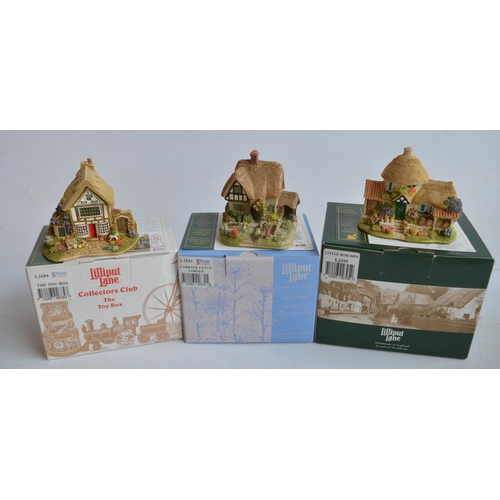 347 - Twenty boxed Lilliput Lane buildings, most with deeds to include St John The Baptist Church, Blubber... 