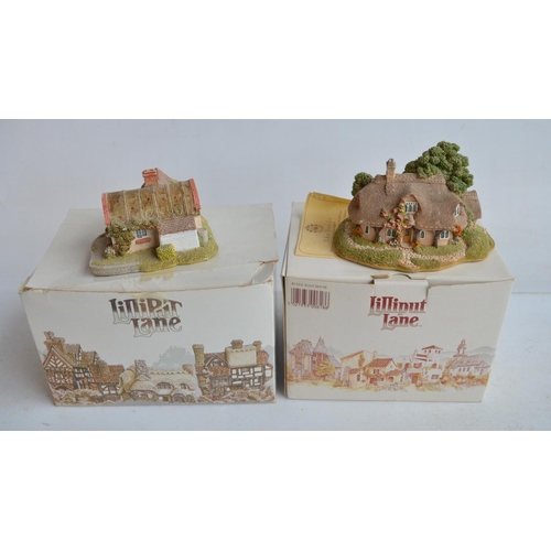 347 - Twenty boxed Lilliput Lane buildings, most with deeds to include St John The Baptist Church, Blubber... 