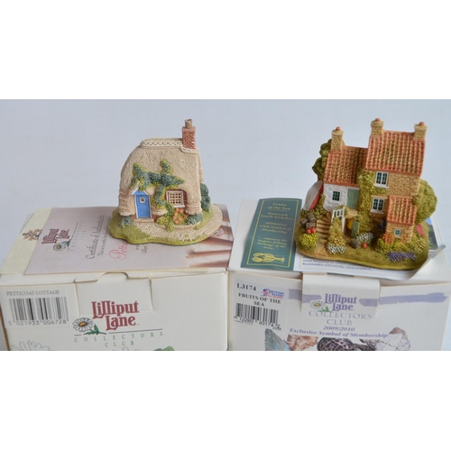 347 - Twenty boxed Lilliput Lane buildings, most with deeds to include St John The Baptist Church, Blubber... 