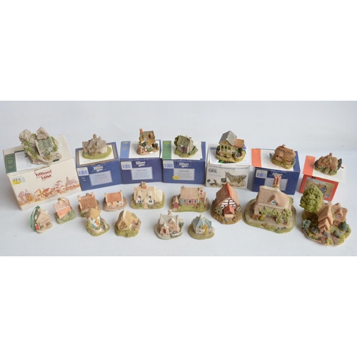 348 - Collection of Lilliput Lane buildings, all A/F (20)