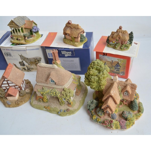 348 - Collection of Lilliput Lane buildings, all A/F (20)