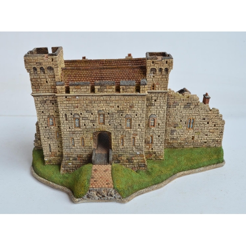 349 - Boxed and signed JP Editions 'Caldicot Castle' limited edition hand-painted model by Patrick Gates, ... 