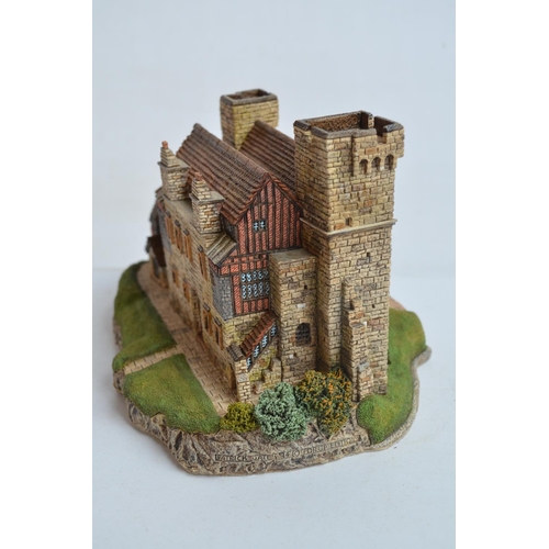 349 - Boxed and signed JP Editions 'Caldicot Castle' limited edition hand-painted model by Patrick Gates, ... 