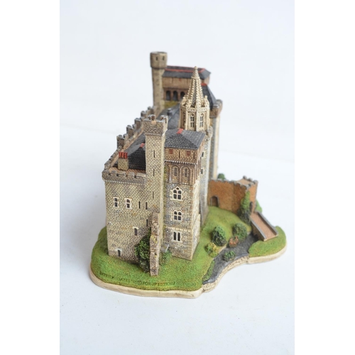 350 - Boxed JP Editions 'Cardiff Castle' limited edition hand-painted model by Patrick Gates, 183/400, siz... 