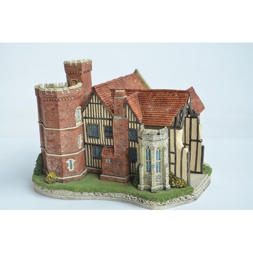 351 - Boxed JP Editions 'Gainsborough Old Hall' limited edition hand-painted sculpture by Patrick Gates, 1... 