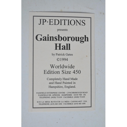 351 - Boxed JP Editions 'Gainsborough Old Hall' limited edition hand-painted sculpture by Patrick Gates, 1... 