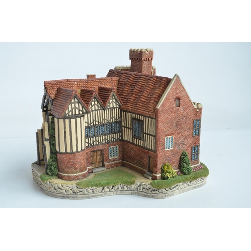 351 - Boxed JP Editions 'Gainsborough Old Hall' limited edition hand-painted sculpture by Patrick Gates, 1... 