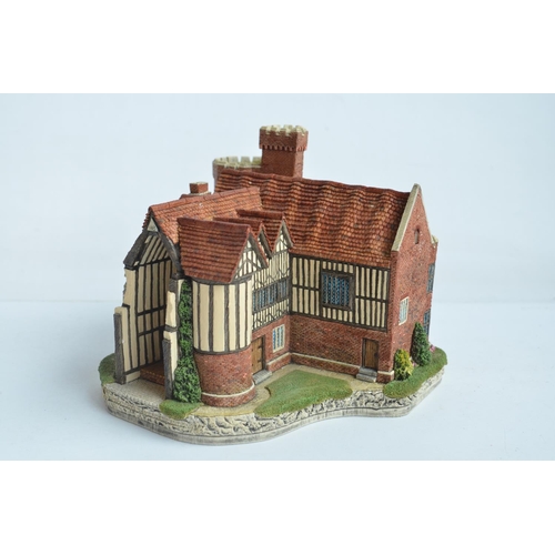 351 - Boxed JP Editions 'Gainsborough Old Hall' limited edition hand-painted sculpture by Patrick Gates, 1... 