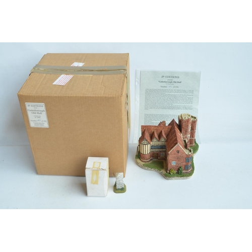 351 - Boxed JP Editions 'Gainsborough Old Hall' limited edition hand-painted sculpture by Patrick Gates, 1... 