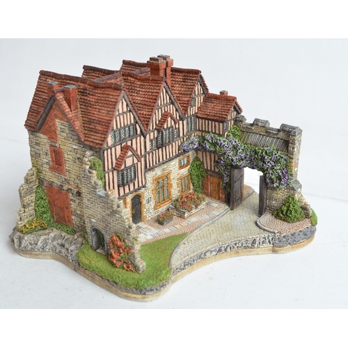 353 - Boxed JP Editions 'St Swithun's Gate' limited edition hand-painted sculpture by Patrick Gates, 183/4... 