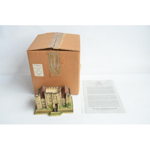 355 - Boxed and signed JP Editions 'Hever Castle' limited edition hand-painted sculpture by Patrick Gates,... 