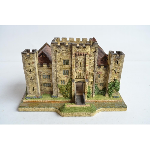 355 - Boxed and signed JP Editions 'Hever Castle' limited edition hand-painted sculpture by Patrick Gates,... 