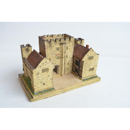 355 - Boxed and signed JP Editions 'Hever Castle' limited edition hand-painted sculpture by Patrick Gates,... 